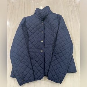 Quilted navy Ralph Lauren jacket women’s large
